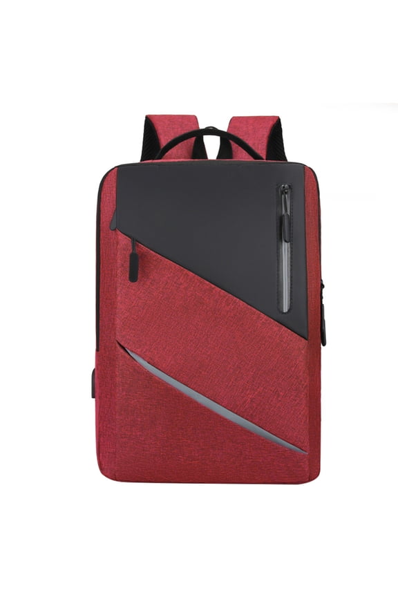 Travel Laptop Backpack Business Slim Durable Laptops Backpack With USB Charging Port Water Bag Gifts For Men and Women Fits 15.6 Inch Notebook