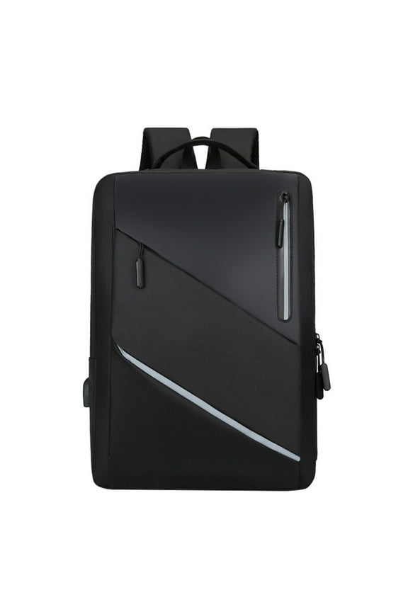 Travel Laptop Backpack Business Slim Durable Laptops Backpack With USB Charging Port Water Bag Gifts For Men and Women Fits 15.6 Inch Notebook