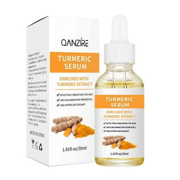 Dengmore Turmeric Dark Sp-ot Corrector Serum High Gloss Skin Care Moisturizing Repair Seru-m Hydrating Facial Serum All Skin Types 1 fl oz, Collagen Aging Pores
