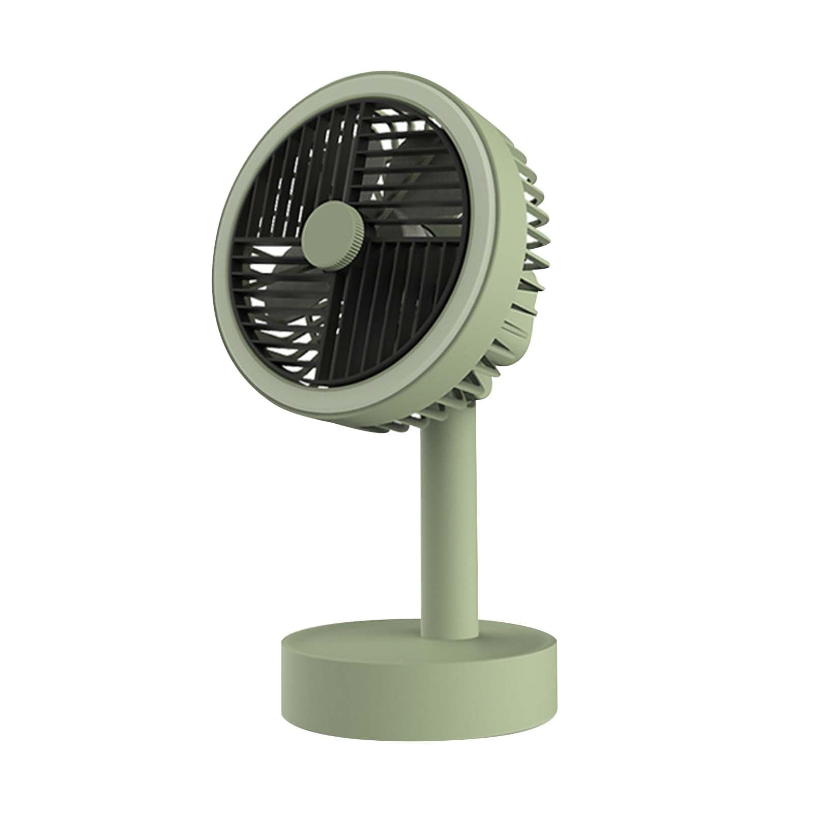 Dengmore Unique Design Desktop Fan Desktop Charging Head Small Fan ...