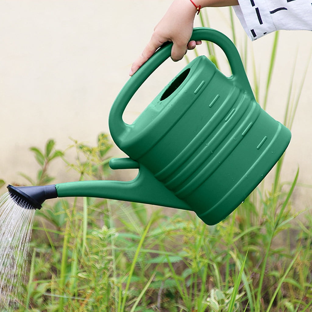 Dengmore Watering Can for Indoor Outdoor Plants Watering Cans with Sprinkler Head for House Garden Flower Sprinkling Bonsai Long Spout Water Can Watering Pot Gardening Large Capacity 2.6 Gallon /10L