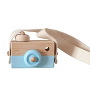 Dengmore Wooden Camera Toy Creative Decoration Neck Hanging Children's Toy Gift for Kids