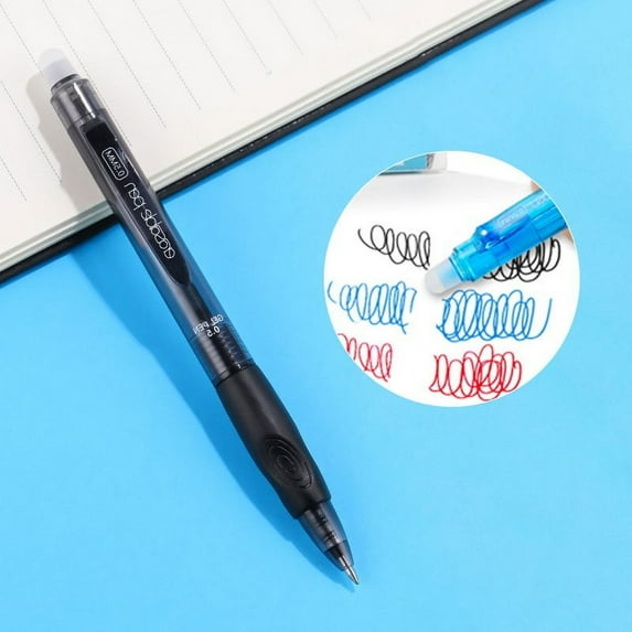 Denhf 1Pc Erasable Gel Pens, 0.5mm Fine Point Retractable Ink Pens, Colored Smooth Writing Pens for Writing and Drawing, Home Office Supplies