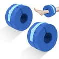 thumbnail image 1 of Denhf 1Pc Foot Elevation Pillow, Ankle Pillow with High Density Foam, Foot Support Pillow for Reduce Soreness and Promote Blood Circulation, Heel Protectors for Pressure Sores, 6.7 Inch, Blue, 1 of 8