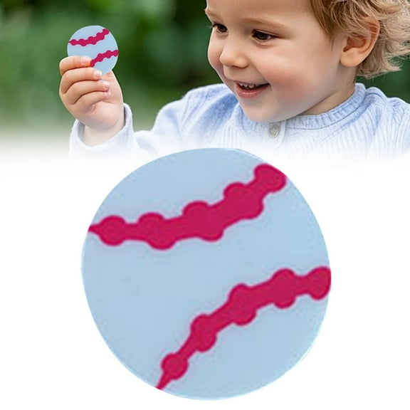 Denhf 1Pc Mini Sports Balls Erasers, Fun Sports Erasers, Tiny Novelty Pencil Erasers for Homework Rewards, Party Favors and Gifts, Small Erasers, Classroom Must Haves, 0.9 Inch, Baseball