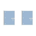 thumbnail image 1 of Denhf 2 Pack 1 Subject Notebook, Spiral Notebook, College Ruled Paper, 70 Sheets, 8" x 10-1/2", Classroom Must Haves, Sky Blue, 1 of 5