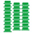 thumbnail image 1 of Denhf 25Pcs File Folder Tabs, Clear File Tabs for Hanging Folders, Plastic Hanging File Folder Tabs, 2 Inch, Green, 1 of 7