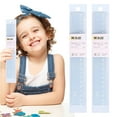 thumbnail image 1 of Denhf 2Pc Creative Jelly-Colored Clear Ruler, 8 Inch Plastic Ruler with Millimeter and Centimeters, Transparent Rulers for Home Office Supplies, Math Classroom Must Haves, 20cm, Blue, 1 of 8