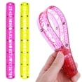 thumbnail image 1 of Denhf 2Pcs Flexible Ruler, 12 Inch Clear Bendable Ruler with Centimeters and Inches, Soft Plastic Ruler for Teacher Office Supplies, Classroom Must Haves, Studying Essentials, 30cm, 2 Colors, 1 of 8