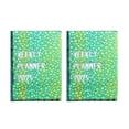 thumbnail image 1 of Denhf 2Pcs Planner 2025-2026, Daily, Weekly & Monthly Planner, Academic Planner, Jan 2025 to Dec 2026, Aesthetic Planner Notebook for Home Office Classroom, 60 Sheets/120 Pages, 4.2" x 3.1", Green, 1 of 9