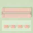 thumbnail image 1 of Denhf 4-in-1 Paper Cutter, Portable Paper Trimmers with Straight Cut, Perforated Cut, Wavy Cut, and Fold Creaser, Paper Cutter Slider for Craft Paper, Cardstock, Coupon, Label, and Photo, Pink, 1 of 9