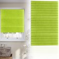 thumbnail image 1 of Denhf Blinds for Indoor Windows, No Drill Cut to Size Self Adhesive Cordless Window Blinds, Temporary Light Filtering Pleated Paper Blinds for Home Living Room Office Nursery, 70.9" x 23.6", Green, 1 of 9