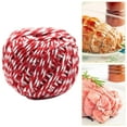 thumbnail image 1 of Denhf Butchers Twine, 230 Feet 1.5mm Natural Cotton Bakers Twine, Food Safe Kitchen Twine String for Meat, Turkey, Sausage, Cooking, Roasting, Gift Wrapping, Crocheting, Knitting and Crafts, Red, 1 of 9