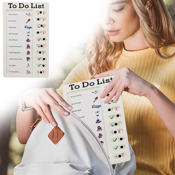 Denhf Chore Chart, Sliding Routine Chart to Do List, My Chores RV ...