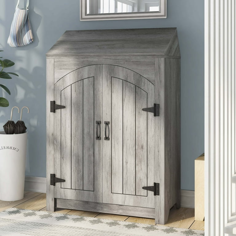 Double door shoe cabinet hot sale