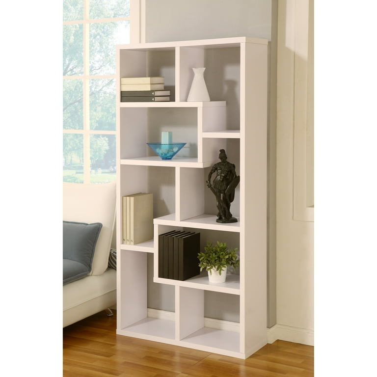 White open sale back bookcase
