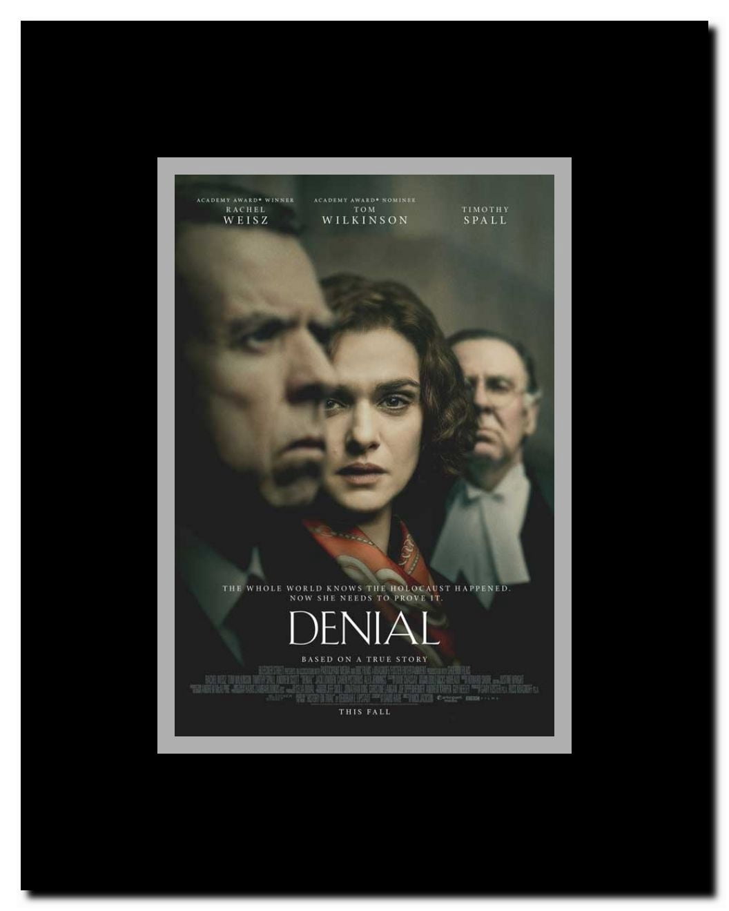 Denial Framed Movie Poster