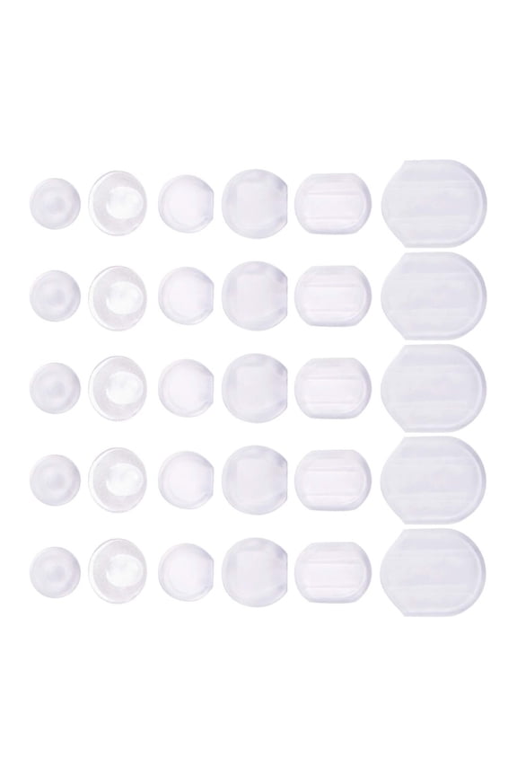 Denial Hole Ear Jewelry Silicone Padded Clamps Tight For Everyday And Parties