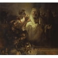 thumbnail image 1 of Denial of St Peter 1660 Rembrandt Harmensz van Rijn Oil on canvas Rijksmuseum Vincent van, 1 of 4