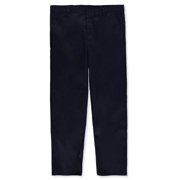 Denice Husky Boys' Flat Front Pants - navy, 18 husky (Big Boys Husky)