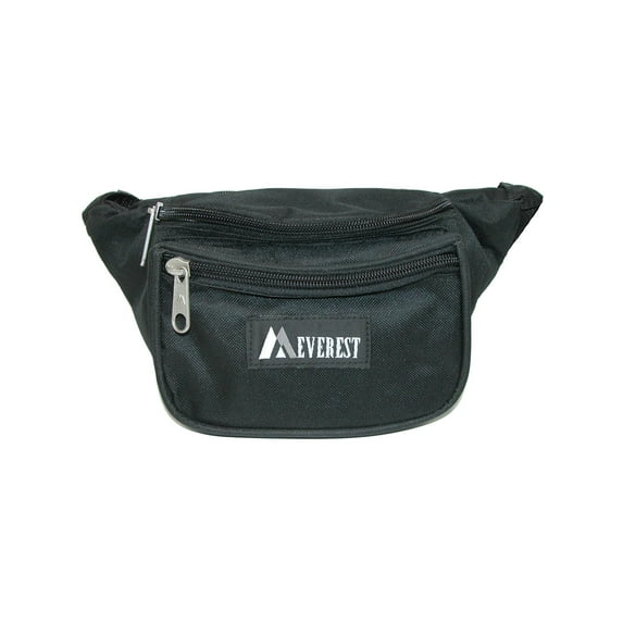 Denier Polyester Waist Pack (Pack of 10), Black