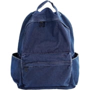 Denim Backpack Casual Style Lightweight Jeans Backpacks Classic Retro Travel Daypack-actual_color-