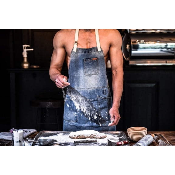 Denim Baking Apron