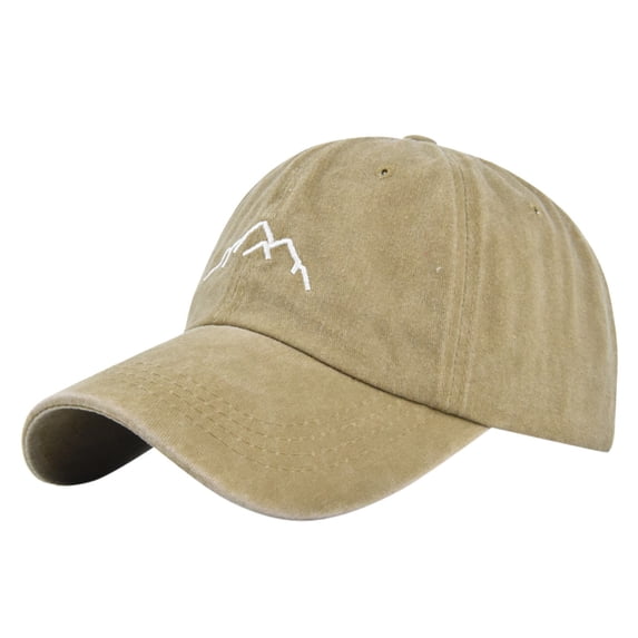 Denim Baseball Cap for Mens Womens Solid Color Retro Washed Old Destroyed Peaked Cap Baseball Cap Visor Unisex