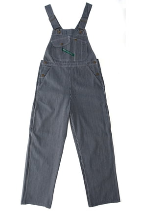 Denim Bib Overall - Hickory Stripe