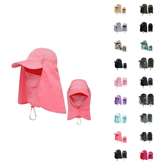 Denim Bucket Hat for Men - Vintage Style Foldable Summer Hat Unisex Breathable Bucket Hat For Sun Outdoor Sports Fishing Hiking And Daily Wear Adjustable Full Face Coverage Lightweight