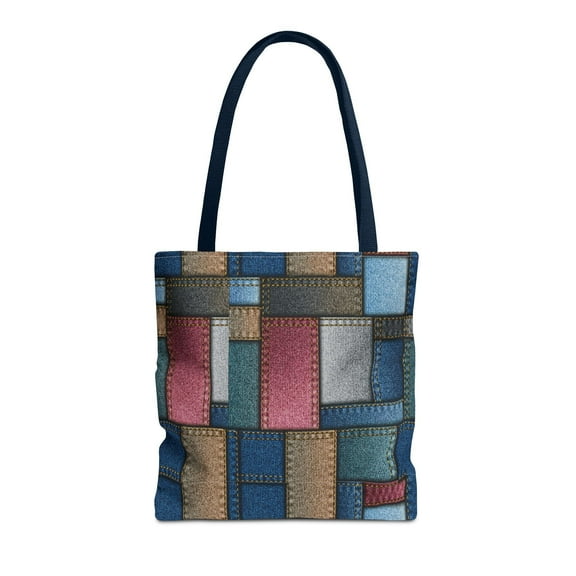 Denim Canvas Bag, Tote Bag Denim