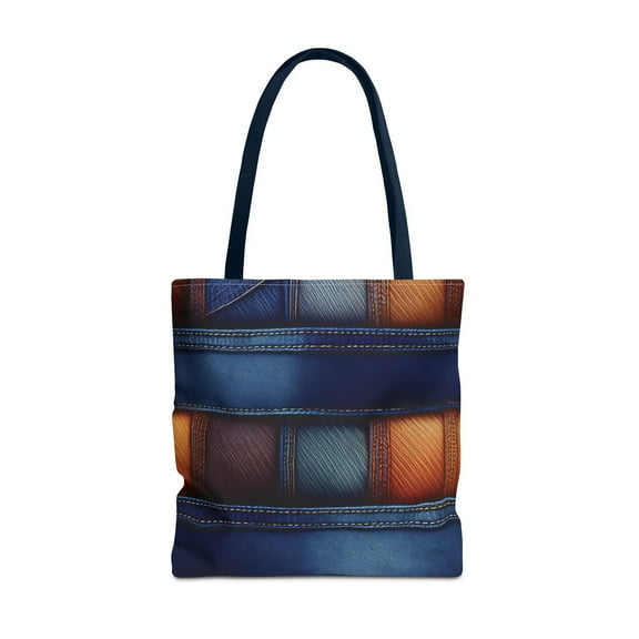 Denim Canvas Bag, Tote Bag Denim
