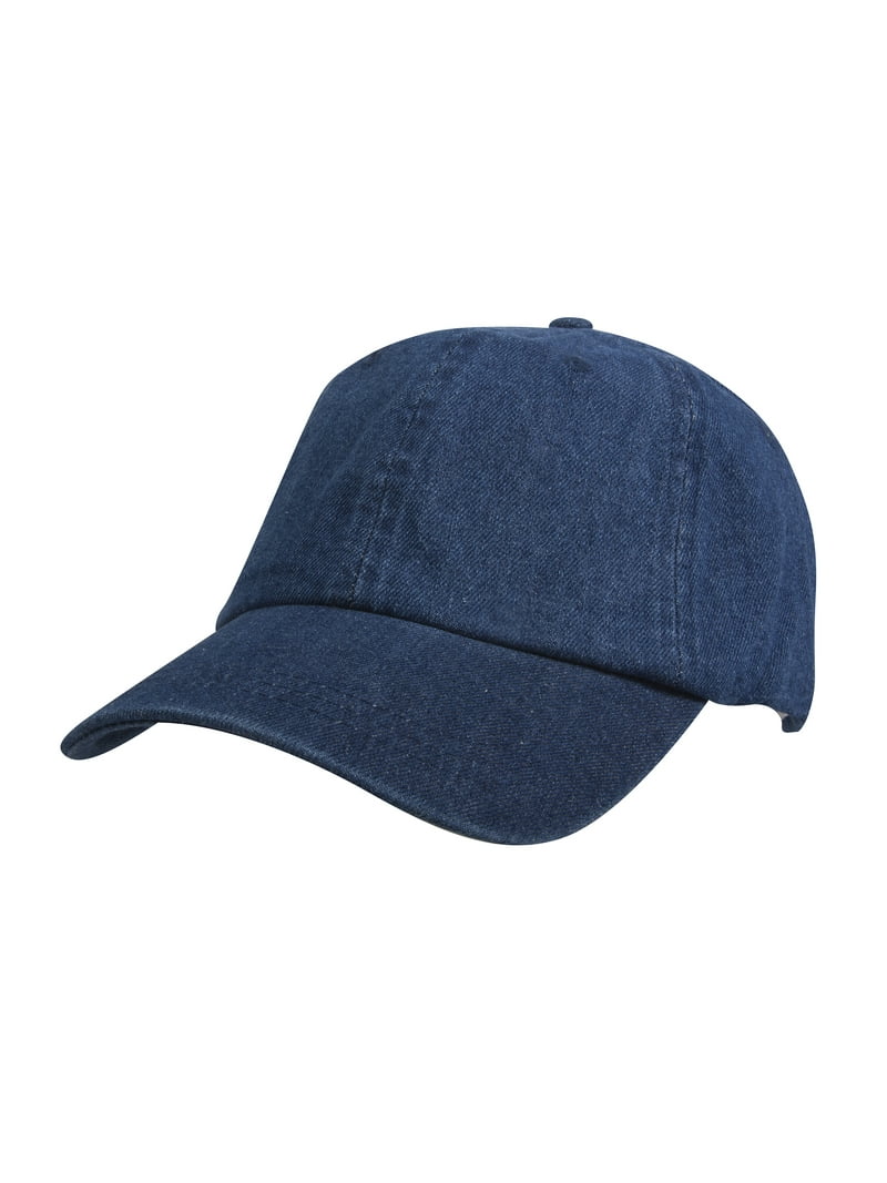 Denim Cap, Dark Blue - Walmart.com