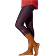 thumbnail image 1 of Denim Capris for Women Stretch Pull on Plus Size Elastic Waist Trendy Jeans Leggings 2026 Casual Summer Capri Pants Purple 2XL, 1 of 8