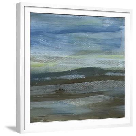 Denim Dance IV, Abstract Scenic Framed Art Print Wall Art by Lisa Choate Sold by Art.Com