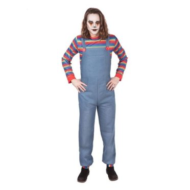Denim Demon Child Chucky Dungarees Costume