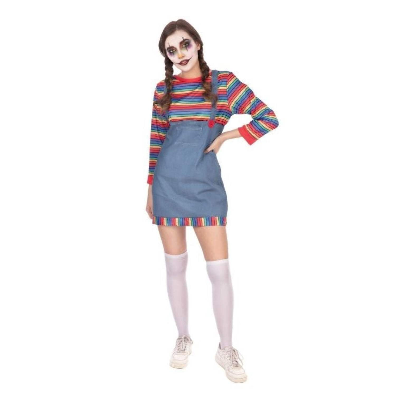 Denim Demon Costume Chucky Dress Denim Demon Costume Chucky Dress