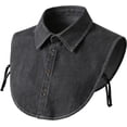 thumbnail image 1 of Denim False Collar - Fake Collar Detachable False Dickey Collar Half Shirt Blouse for Women, 1 of 8
