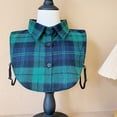 thumbnail image 1 of Denim False Collar for Women, Vintage Detachable Jean Faux Collar, Button Down Shirt Blouse Layering Piece Tops and Dresses, 1 of 4