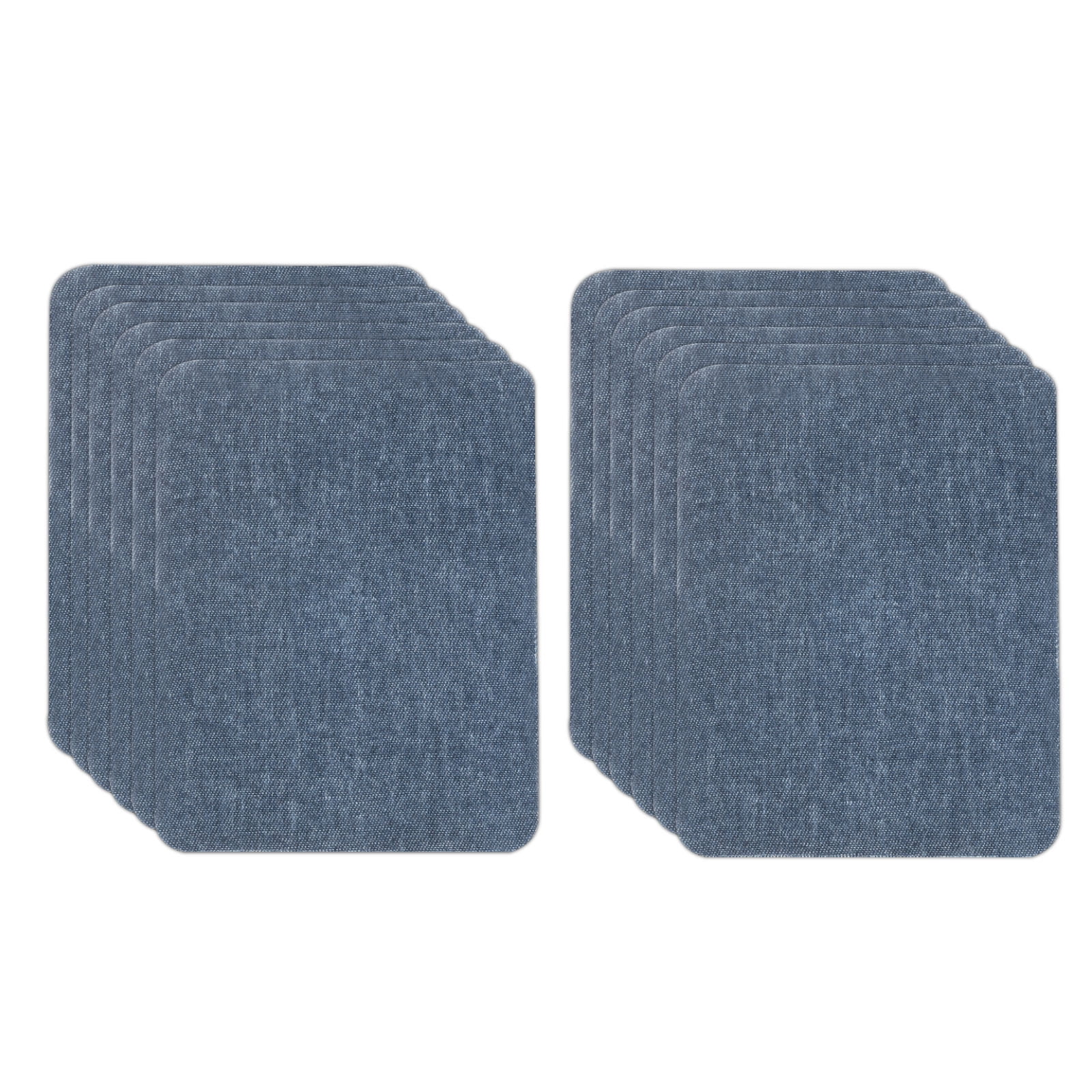 Uxcell Denim Iron-on Patches 12 Pcs Sew-on Fabric Patches for Jeans ...