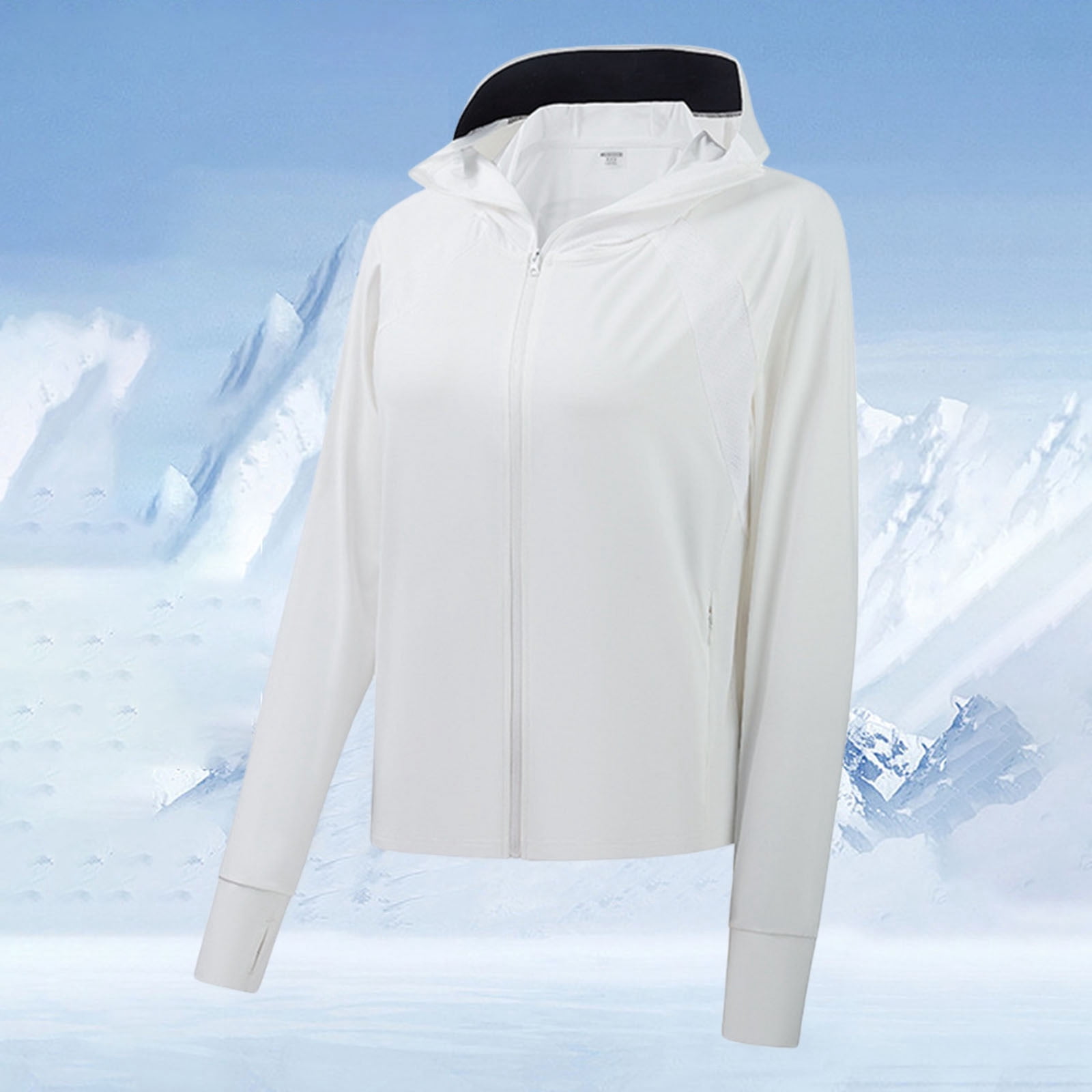 Denim Jacket for Men Men's Sun Shirt UPF 50+protective Hoodie Rash