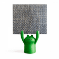 thumbnail image 1 of Denim Jean Cowboy Lining Textile Memo Holder Cartoon Animal Frog Stand Decoration, 1 of 3
