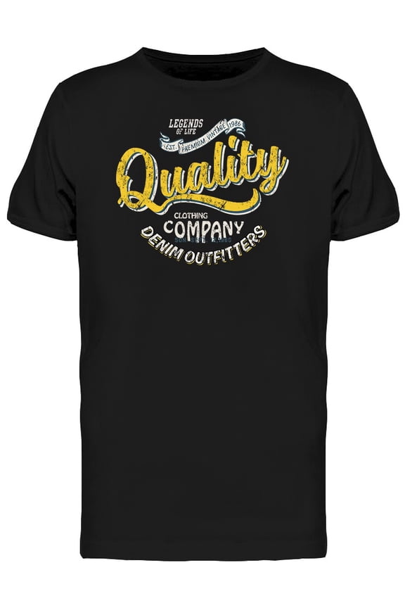 Denim Outfitters T-Shirt Men -Image by Shutterstock, Male Small