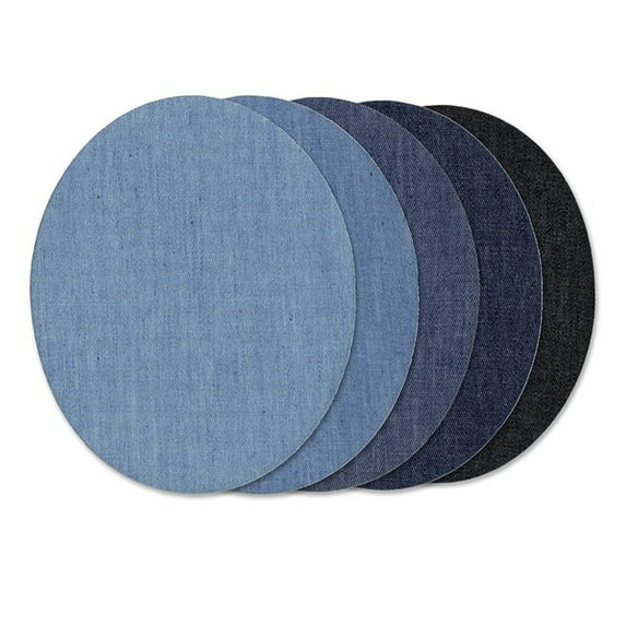 Denim Patch Patch Clearance! Denim Iron on Jean Patches No-Sew Shades Assorted Cotton Jeans Repair
