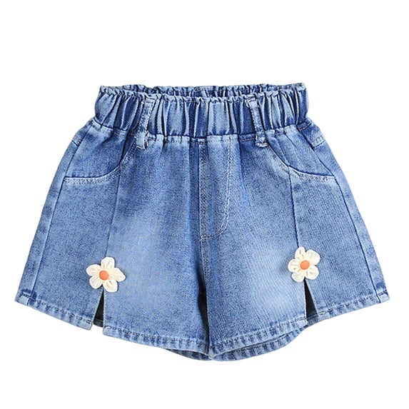 Denim Shorts Juniors Teen Girls Ripped Jean Shorts Fashion Edge Hem Denim Shorty Distressed Washed Casual Clothes Jorts Trendy Fashion