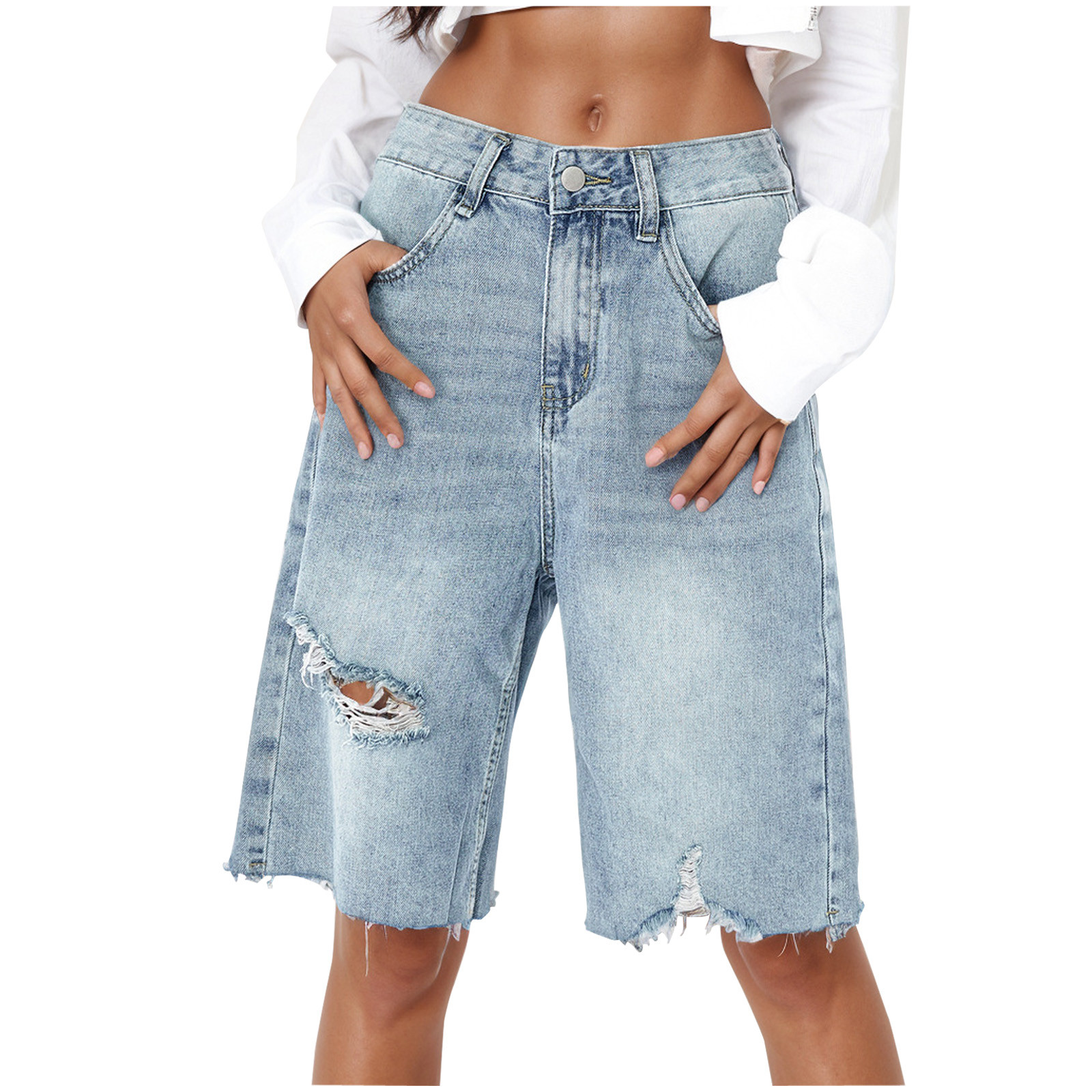 Customer Reviews For Denim Shorts For Women Bermuda With Pockets Mid Customer Reviews For Denim Shorts For Women Bermuda With Pockets Mid