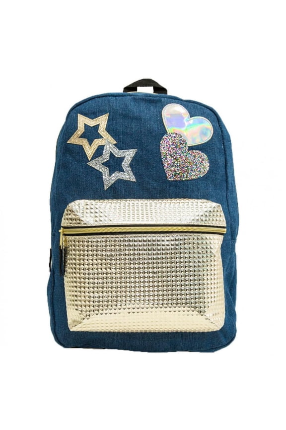Denim Star Backpack