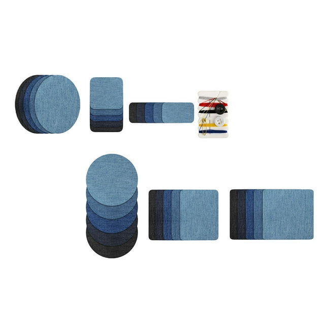 Denim Stickers Jeans Knee Patches for Simple Sweater Cut Out Sewing