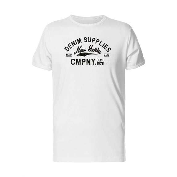 Denim Supplies Nyc 76 Cmpny T-Shirt Men -Image by Shutterstock, Male 3X-Large