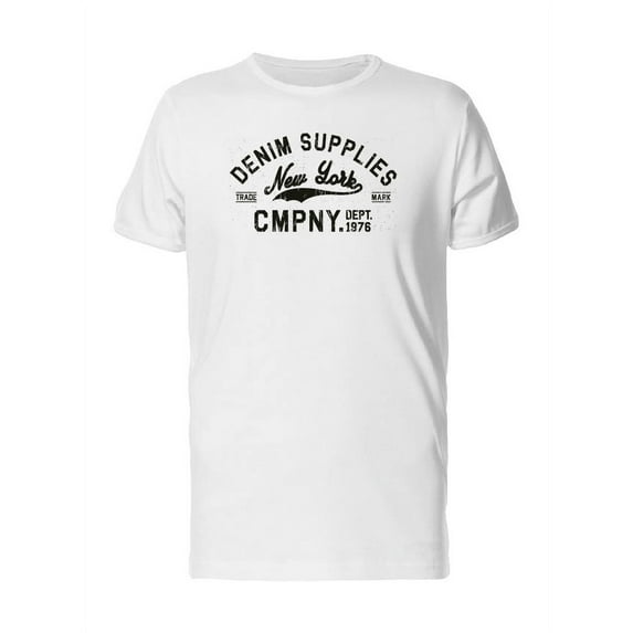 Denim Supplies Nyc 76 Cmpny T-Shirt Men -Image by Shutterstock, Male Large